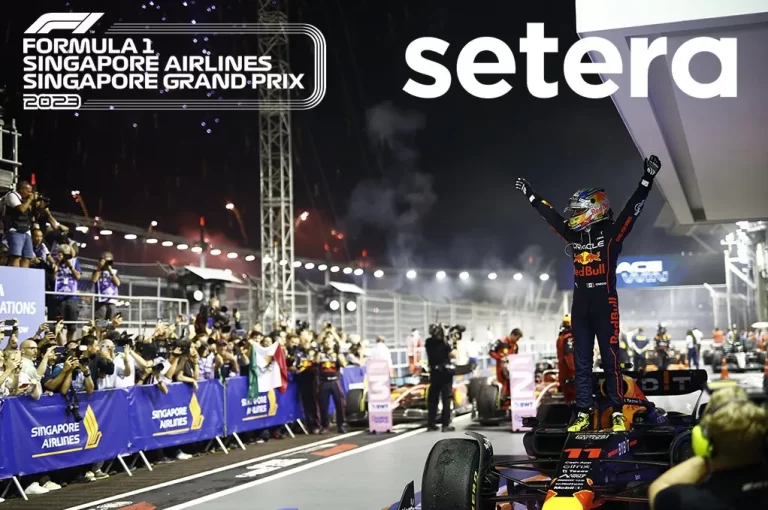 Setera Communications tarjoaa OneCloud-palveluita Singapore GP:lle vuonna 2023.